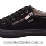 kvinnor fräscha sneakers svarta Legero HLX6X246